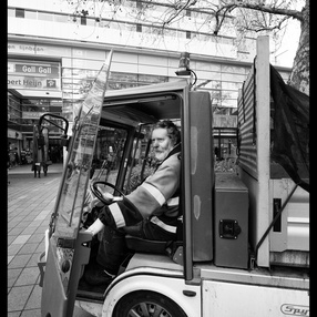 Rotterdam street photography bw